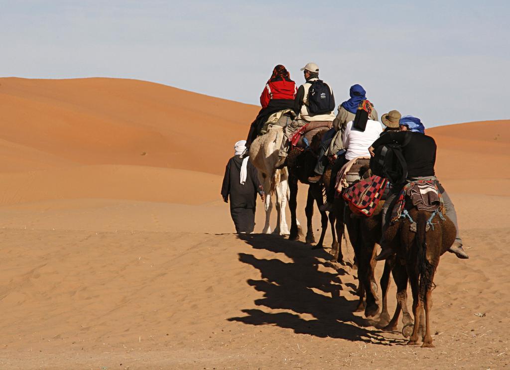 Camel Trek Bivouac Hotell Merzouga Eksteriør bilde