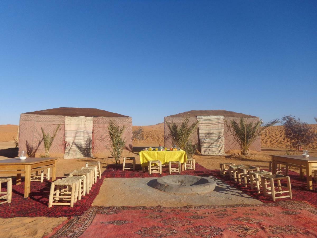 Camel Trek Bivouac Hotell Merzouga Eksteriør bilde